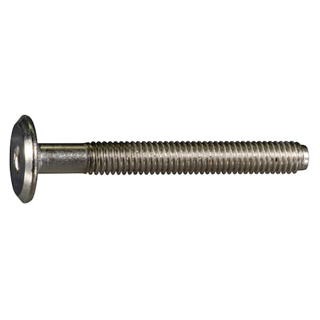 Midwest Fastener Binding Screw, 1.00mm (Coarse), Steel, Nickel, 8 PK 933687